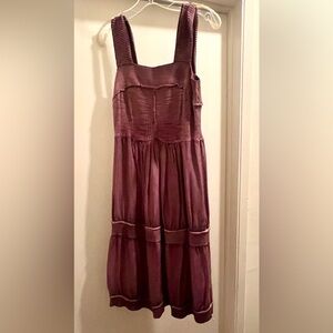 Anthropologie Mauve Dress